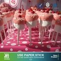 Wholesale paper stick marshmallow lollipop stick