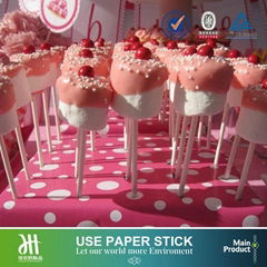 Wholesale paper stick marshmallow