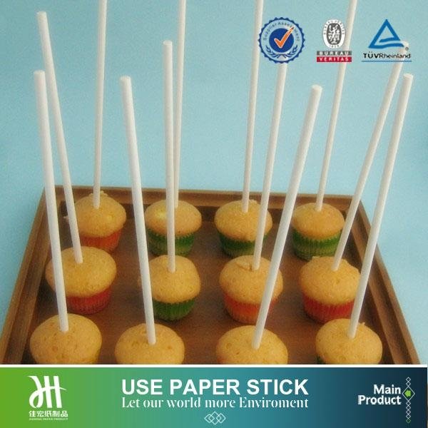 Wholesale paper stick marshmallow lollipop stick 5