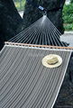 1.5m*2m quilted hammock with wooden bar