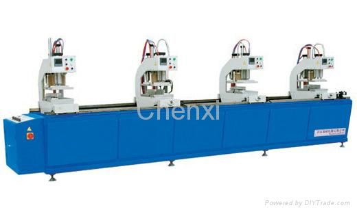 SHZ4-4500 uPVC/PVC Windows and Doors Four Heads Welding Machine