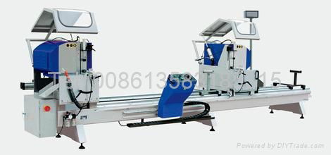 Aluminum Window Machine Digital Display Double-head Precision Cutting Saw for Al