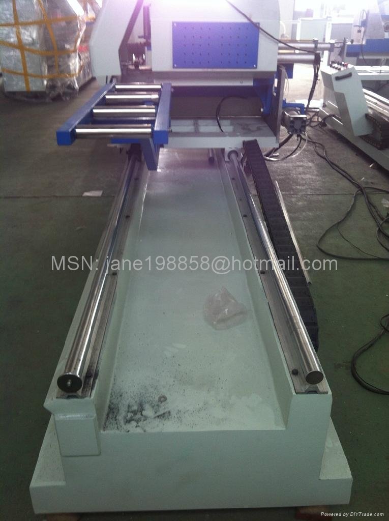 Aluminum Window Machine CNC Double head Precision Cutting Saw LJZ-CNC-500*4200 2