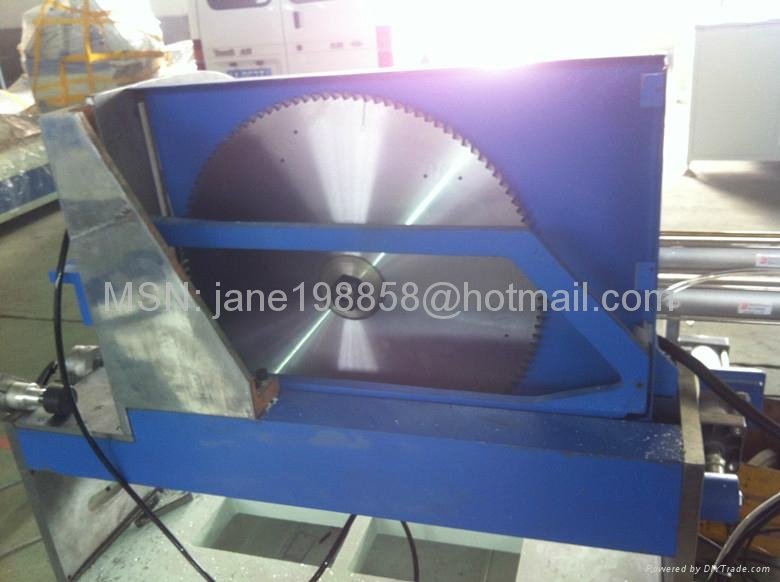 Aluminum Window Machine CNC Double head Precision Cutting Saw LJZ-CNC-500*4200 3