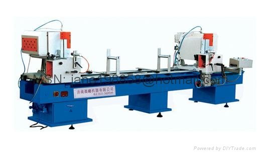 Double-head Cutting Saw for Aluminum Door and window LJZ2-450*3700