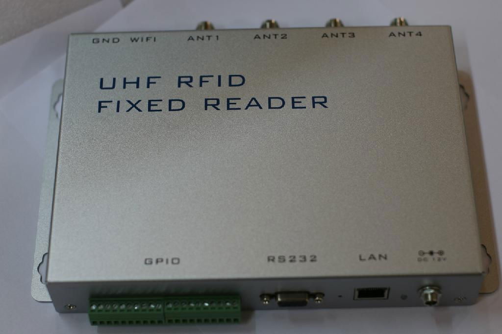 UHF RFID High Performance 4 port Fixed Reader