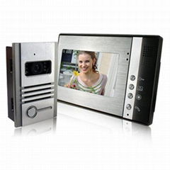 Hot selling 7'' color monitor video door phone intercom system