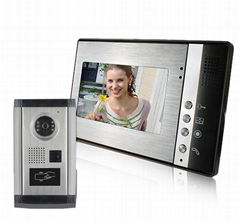 Colour video intercom doorbell with ID