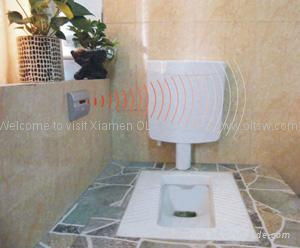 Wireless automatic toilet flusher