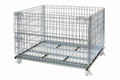 stackable  galvanized  strorage  Wire Mesh Container