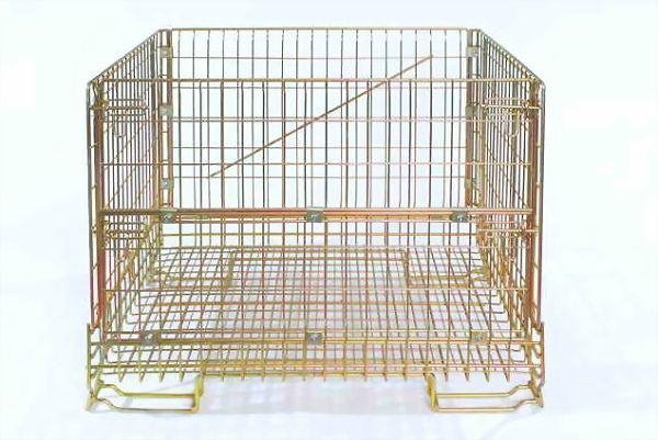 foldable adjustable multi box Wire Mesh Container 2