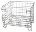 heavy duty warehouse metal Wire Mesh Container 1