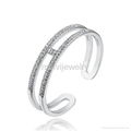 fashion new design silver bangle bracelets on sale 2014 1