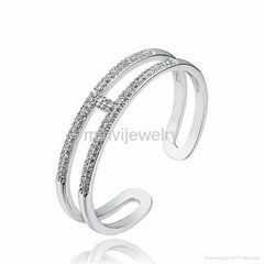 fashion new design silver bangle