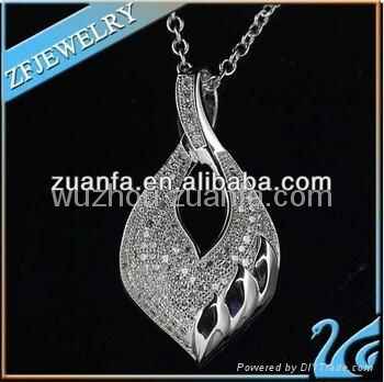 Zuanfa Jewelry  micro pave brass jewelry