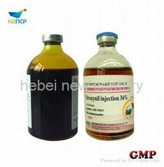 25% 34% Nitroxynil injection 50ml 100ml  poultry medicine