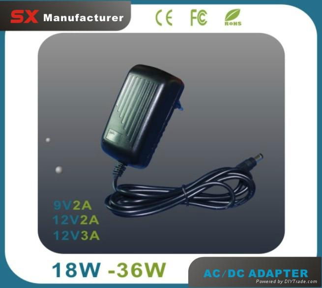 9V 2A AC DC Adapter Power Adapter Switching Power Supply EU Plug