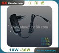 High Quality 9V 2A USB Charger AC DC