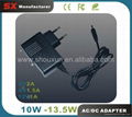 Wholesale 5000pcs/lot 1.5A 9V DC Adapter Mobile Charger CE FCC ROHS