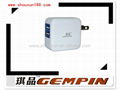 5V 2A Dual USB Charger Mobile Travl Charger for iPhone iPad Samsung ect.