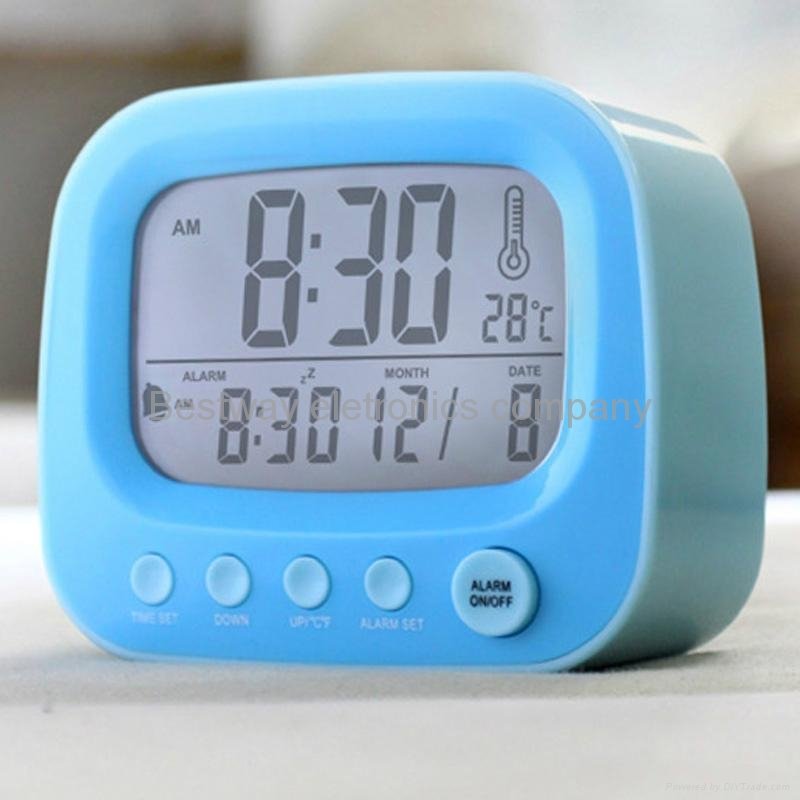 Hot Product Lcd alarm clock digital clock tv clock 3