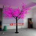 Factory outdoor led cherry blossom lighted tree  1