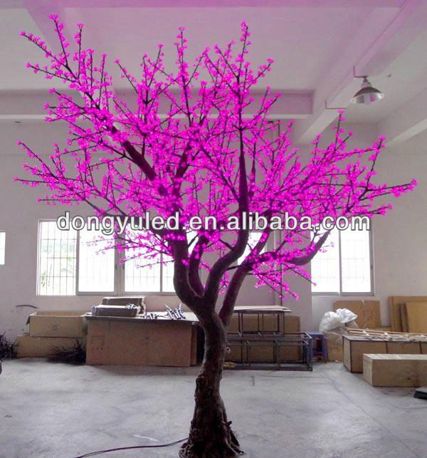 led tree light,pink color led cherry tree light,led tree 
