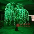 DY-GFLS-32T 3m super artificial willow led tree outdoor IP65 