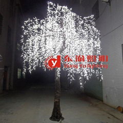 led lighted willow tree 