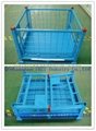 Folding and Stackable Steel Box Pallet
