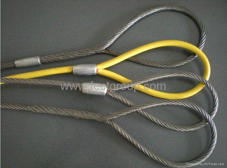 stainless steel wire rope sling 
