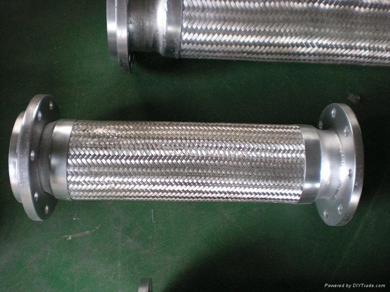 Stainless steel flexible hose with flange joints 5