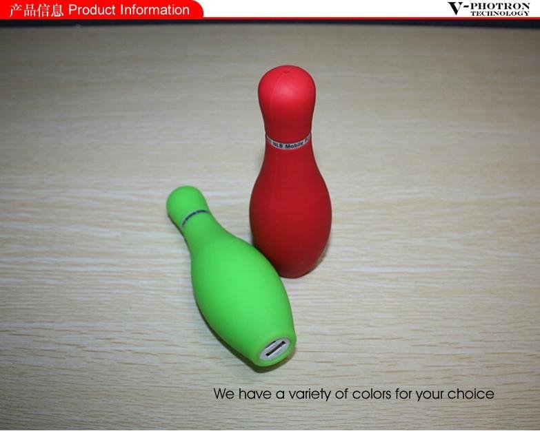 Bottle power bank with CE from china 2014