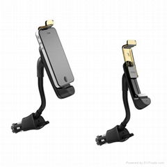 Gooseneck car phone charger mount holder for iphone