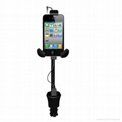 Universal car cell phone charger mobile phone holder mount