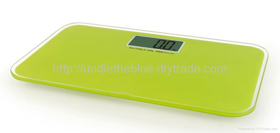 Big LCD mini portable travel bathroom scale 3