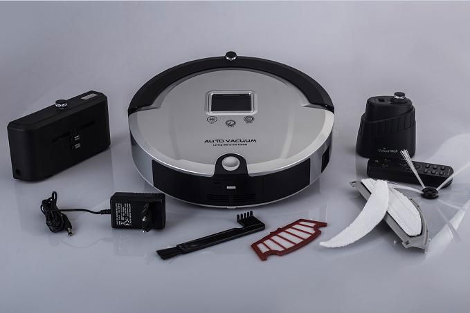 portable Home Sweeper Bagless floor cleaning robot Amtidy A320 Silver 5