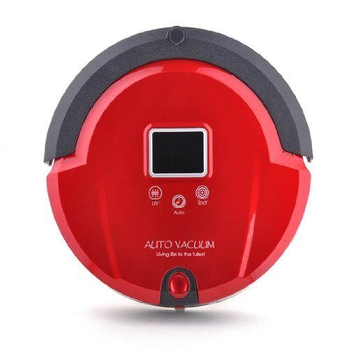 Auto Multifunction Wireless Remote Robot Vacuum Cleaner Amtidy A320 Red