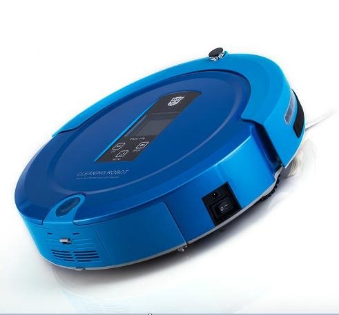 A325 Amtidy Portable Anti-Fall and Anti-Collision Robotic Vacuum Cleaner Blue 4