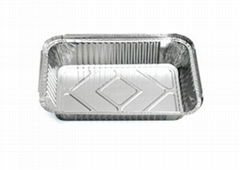 disposable aluminum foil food container