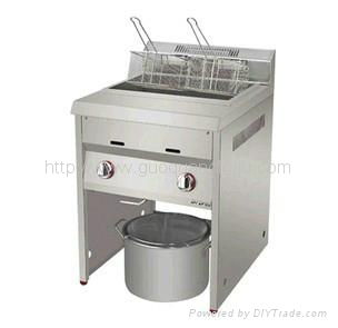 AT-23CEA Stainless steel Standing deep Electric Fryer