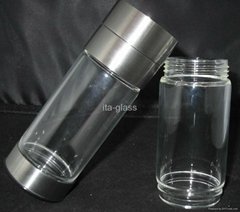 Portable Glass Water Bottle, Water Jar