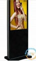 Multi-zone display and slim type 55 inch floor stand indoor lcd advertising 3