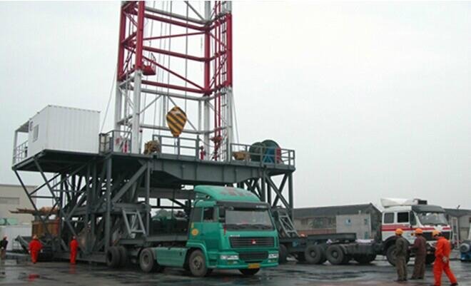 Trailer Mounted Drilling Rig 3