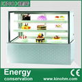 Glass door upright cake showcase price