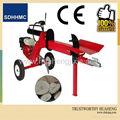 automatic fast speed log splitter for