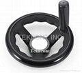 Reinforced nylon handwheel