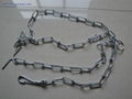 double loop dog chain