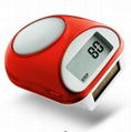 Compact solar energy pedometer with many colors 2