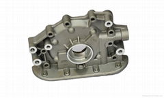 oil pump aluminum die casting parts for sale